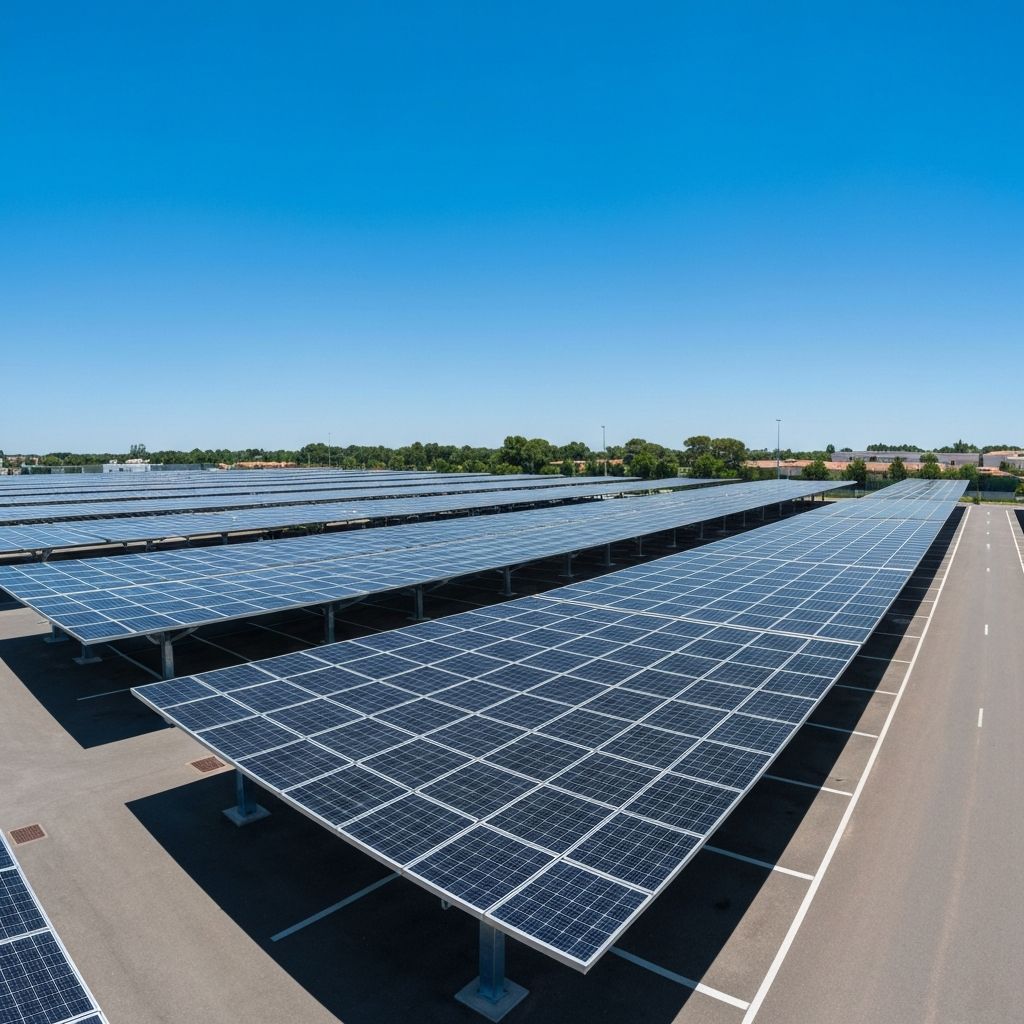 Parking solaire 80 places