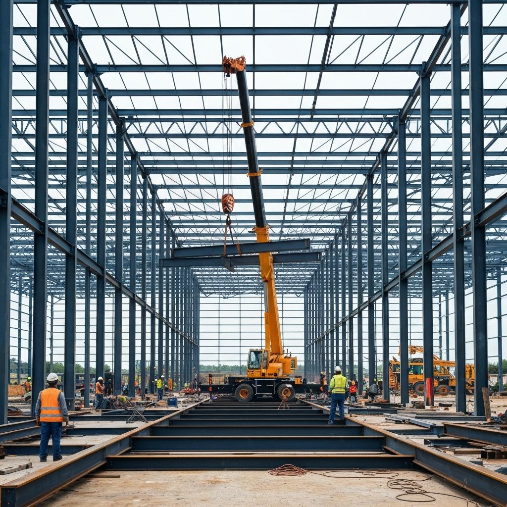 Charpente bâtiment agricole